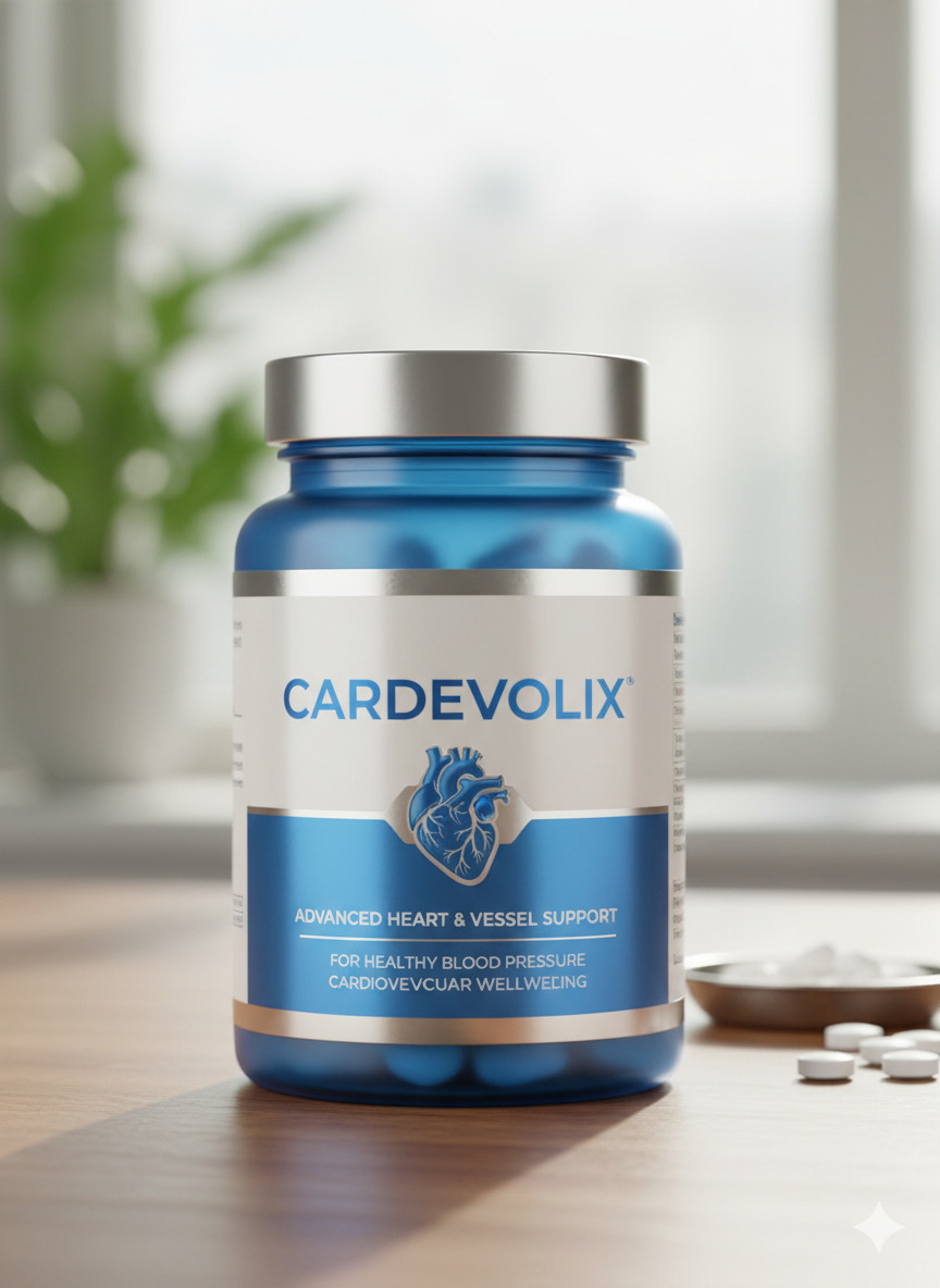 Cardevolix dietary supplement capsule bottle
